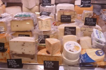 Selección de quesos gourmet